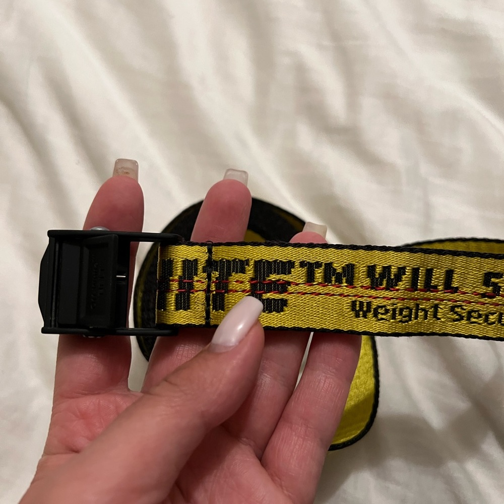 Off white belt